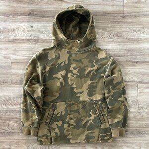 KITH Camo Cowl Neck Hoodie 2XL